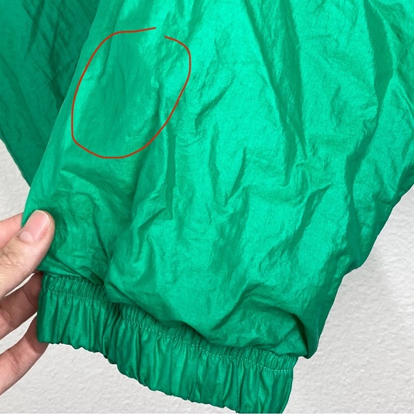 Vintage 80's Head Windbreaker Green Mens XL Sportswear Retro - Picture 14 of 15